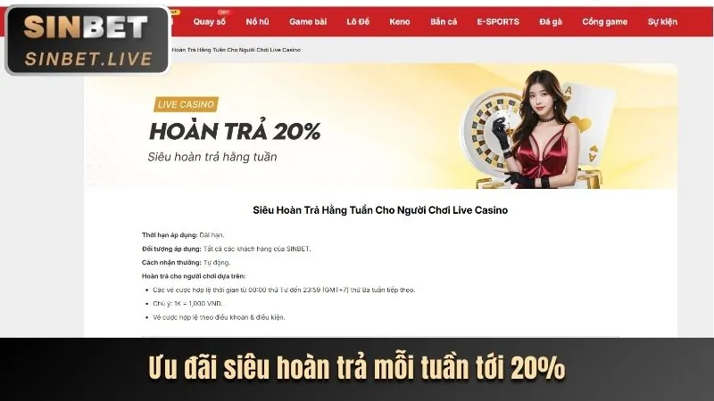 Các chương trình khuyến mãi hấp dẫn trên Zebet App